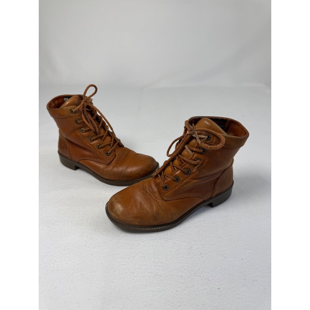 Rugged Kodiak Womens 7 Waterproof‎ Leather Thinsulate Combat Boots Tan 722187CAR